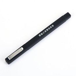 廣告筆-四方霧面噴膠筆管禮品-單色原子筆-採購訂製贈品筆