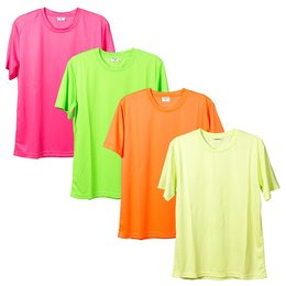 螢光T恤-吸濕排汗衣服/可選色及尺寸-單面單色印刷