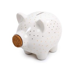豬造型撲滿-陶瓷存錢筒