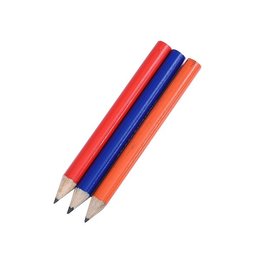 鉛筆-短筆桿印刷兩邊切頭廣告筆-採購批發製作贈品筆