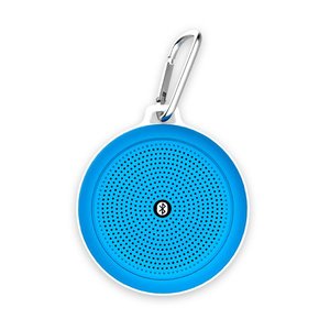 圓形藍芽喇叭-C90mm掛勾式/可選色-局部雷雕印刷