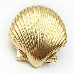 立體電鍍金屬徽章-蝴蝶帽胸章-貝殼造型