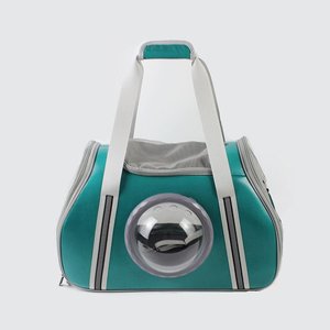 雙面寵物旅行箱設計的帶半球形窗口寵物手提袋的太空艙寵物袋