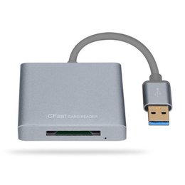 USB 3.0讀卡機-支援CFast card reader-鋁合金材質