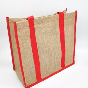 提袋加固黃麻購物袋-客製化手提袋
