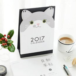 貓咪造型桌曆-直式客製-彩色印刷
