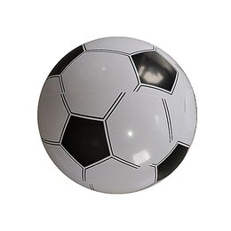 沙灘球-28cmPVC-足球款印刷1色-客製化印刷logo