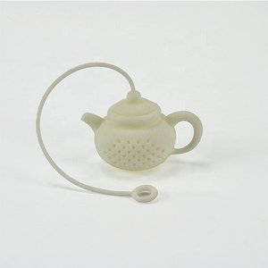 茶壺造型矽膠浸泡器