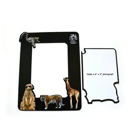 動物印刷紙磁鐵相框
