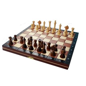 經典可折疊收納木製西洋棋套組