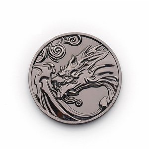 黑鎳銅龍紀念硬幣