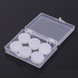 矽膠防水黏土耳塞-3對6入透明塑料盒