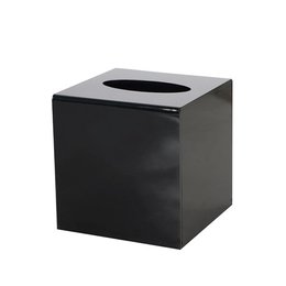 面紙盒-黑色壓克力面紙盒