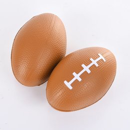 壓力球-中彈PU減壓球/橄欖球造型發洩球-可客製化印刷log