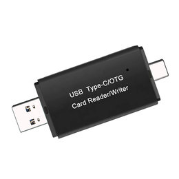 USB 2.0/Type-C讀卡機-支援SD/TF/Mic SD