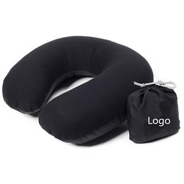 單向閥人工充氣式U型充氣枕頭-Soft Top棉質面料