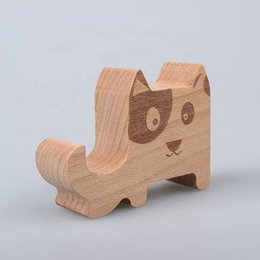 木製手機架-小狗造型