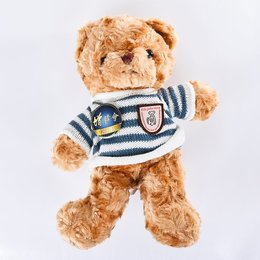 玩偶-30cm毛衣泰迪熊玩具-可客製化印刷logo(同75BA-0008)