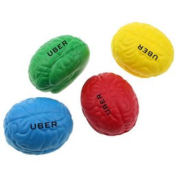 壓力球-中彈PU減壓球/大腦造型發洩球-可客製化印刷log
