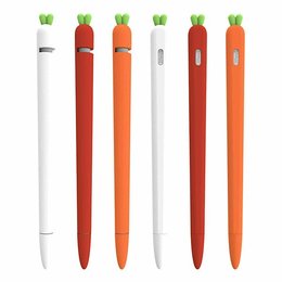 胡蘿蔔造型矽膠apple pencil保護套