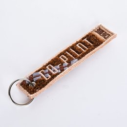 布條鑰匙圈-尺寸12.4x3cm雪尼爾絨鑰匙圈