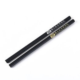原木鉛筆-消光黑筆桿印刷設計禮品-圓形塗頭單色廣告筆-企業機構-國立故宮博物院(同52EA-0012)