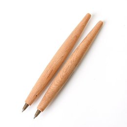 木桿單色筆-木筆製作