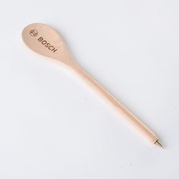 湯勺造型單色筆-木筆製作-短款