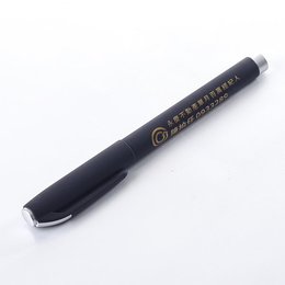 廣告筆-霧面塑膠筆管禮品-單色中性筆-企業機構-永慶不動產(同52AA-0028)