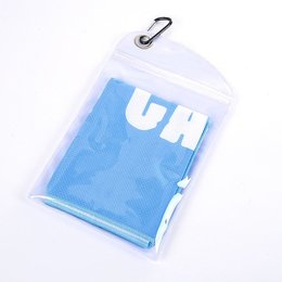 夾鏈袋裝運動毛巾-聚酯纖維廣告毛巾