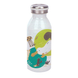 牛奶罐保溫瓶-304不鏽鋼350ml-可客製化印刷logo