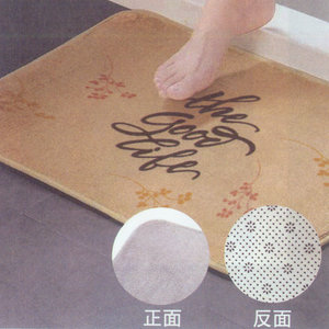 硅藻土吸水地墊(法蘭絨)-客製化單面彩色印刷