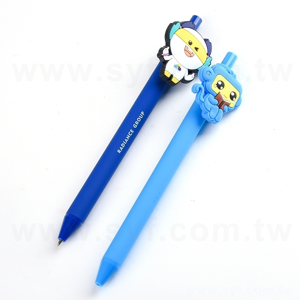造型廣告筆-PVC公仔筆管禮品-防滑筆管(2款)