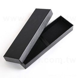 天地蓋鋼筆禮盒黑色商務硬紙盒16.8x4x1.9cm