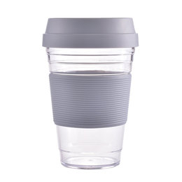 360ml/480ml隔熱咖啡杯-塑料隨行杯-可印LOGO
