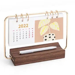 創意桌曆-卡片紙可愛木架
