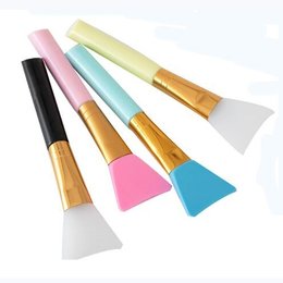 美妝化妝工具-DIY面膜塗抹刷-軟矽膠面膜刷