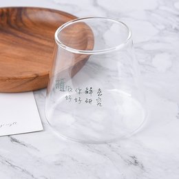 300ml錐形玻璃杯-作品參考-中研院植微所(同59FA-0042)