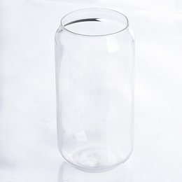 550ml可樂造型透明玻璃杯-高硼矽玻璃