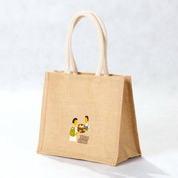 黃麻購物袋B5(全彩燙印)