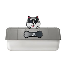黑白狗屋造型口袋迷你行動電源(BSMI認證)