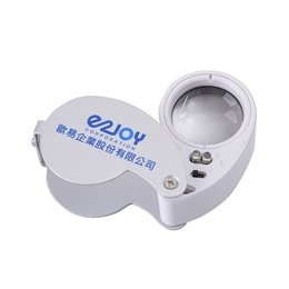 40倍LED燈放大鏡-雙色LOGO印刷