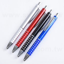 廣告筆-單色原子筆-四款鑽石筆桿可選-客製化印刷贈品筆
