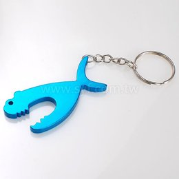 大魚造型鑰匙圈-訂做客製化禮贈品-可客製化印刷logo