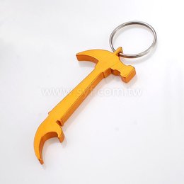 鐵鎚開瓶器鑰匙圈-訂做客製化禮贈品-可客製化印刷logo