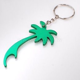 椰子樹開瓶器鑰匙圈-訂做客製化禮贈品-可客製化印刷logo
