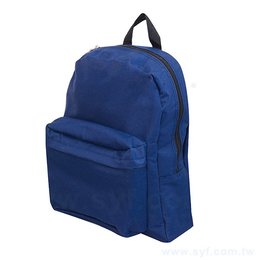 後背包-牛津布材質加拉鍊-多款布料印刷批發推薦-採購訂製收納背包