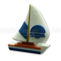 隨身碟-造型USB禮贈品-帆船造型PVC隨身碟-客製隨身碟容量-採購訂製印刷推薦禮品