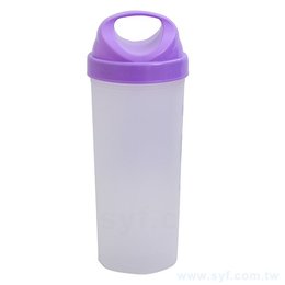 星燦紫600cc環保杯-勾環式環保水壺-可客製化印刷企業LOGO或宣傳標語