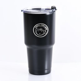 304不鏽鋼冰霸杯(黑色款)-30oz(900ml)-客製化雷射雕刻環保杯-可印刷企業logo